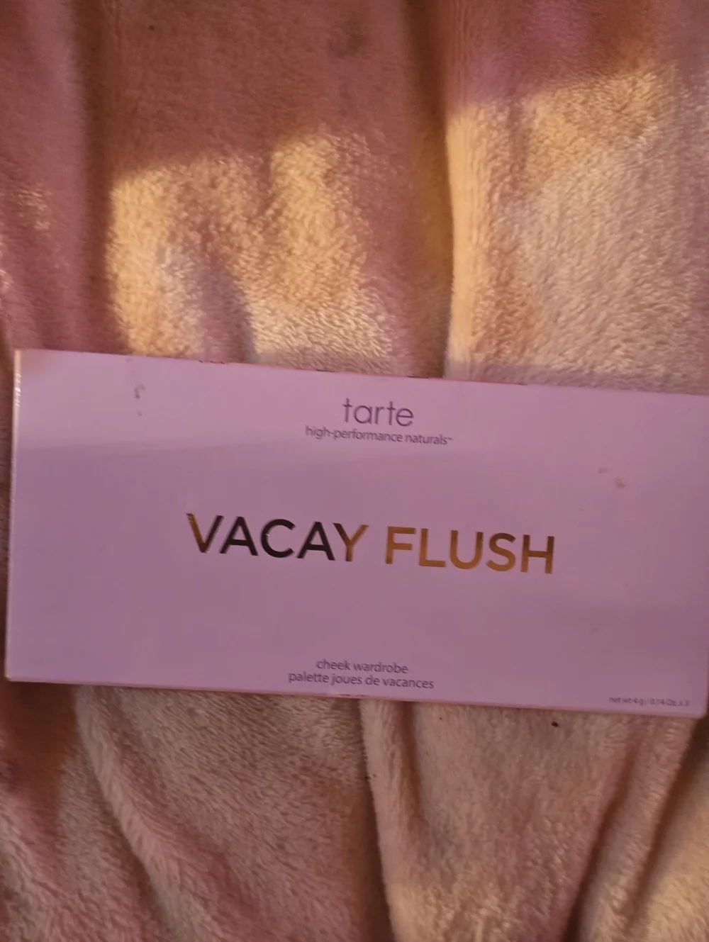 tarte Vacay Flush Cheek Palette - Pink & Gold Accents